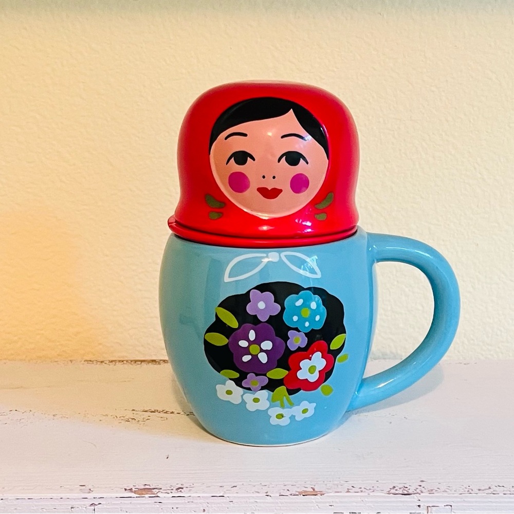 World Market Nesting Russian Doll Tea Infuser